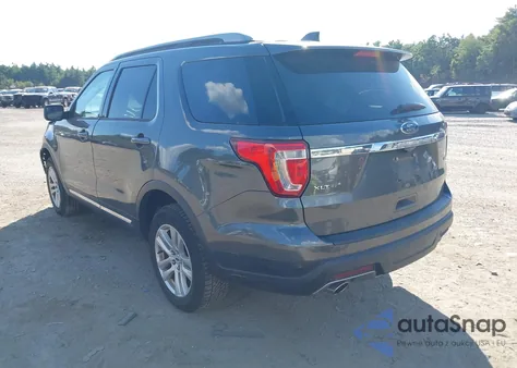 2018 Ford Explorer Xlt из США, поврежденный, VIN 1FM5K8D81JGA29624